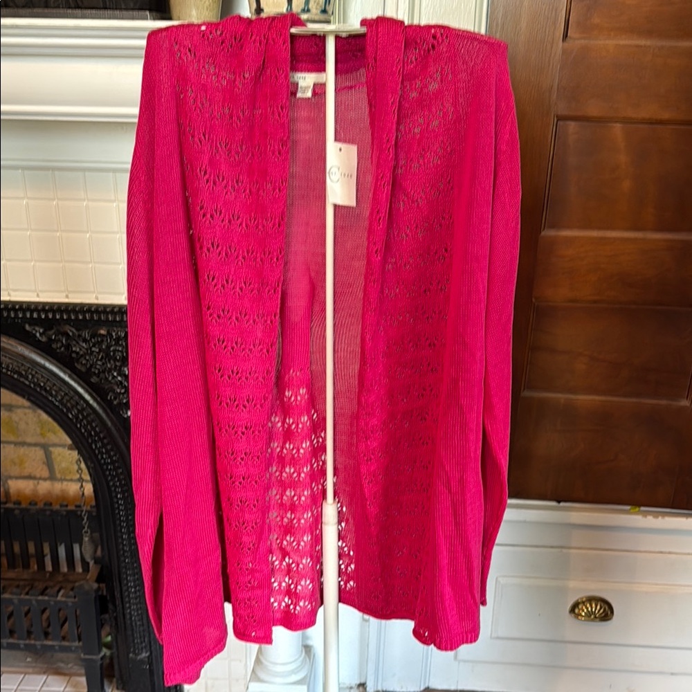 Pink‎ Cardigan Sweater